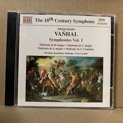 Vanhal Symphonies Vol Grodd Naxos Ebay