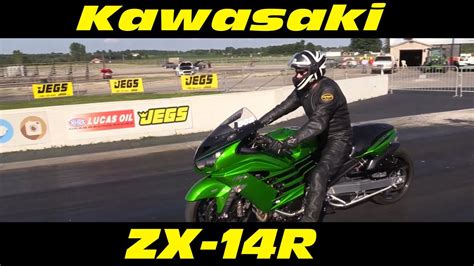 Stretched Zx14R Drag Racing Wednesday Night Drags - YouTube