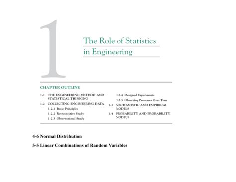 4 6 Normal Distribution 5 5 Linear Combinations Of