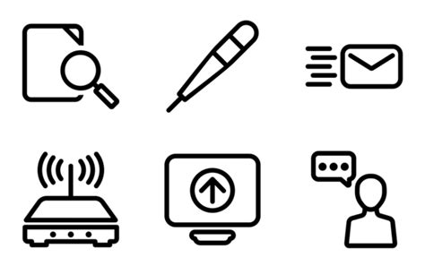 Pack De Iconos Basic Ui Set Outline Iconos Svg