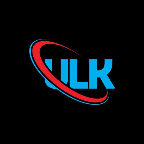 logotipo ul. carta fofa. design de logotipo de letra ulk. iniciais ulk ...