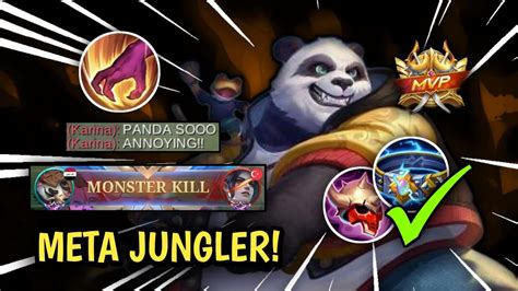 Best Jungler Dominate As A Tank Jungler With This Op Hero Mlbb