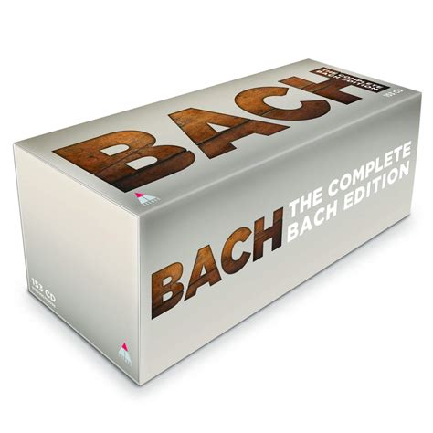 Various Bach The Complete Bach Edition 153 Cds Music