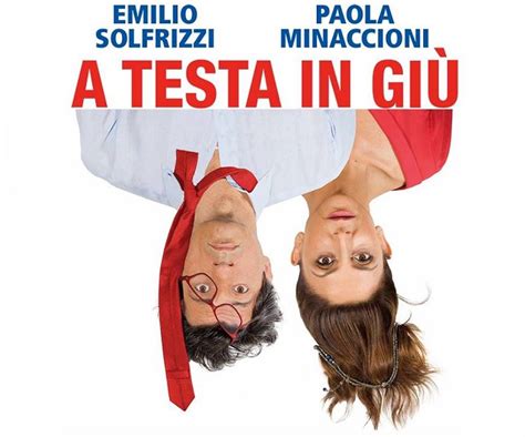 Emilio Solfrizzi e Paola Minaccioni in A testa in giù al Circus Pescara