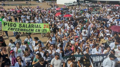 Enfermeiros Fazem Manifestações E Greve Por 24 Horas Em Defesa Do Piso