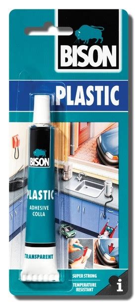 Bison Plastic 25ml blistr Lepidlo na tvrdé plasty