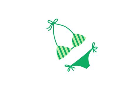 Summer Beach Bikini Vector Graphic By Goodcicadaid Creative Fabrica