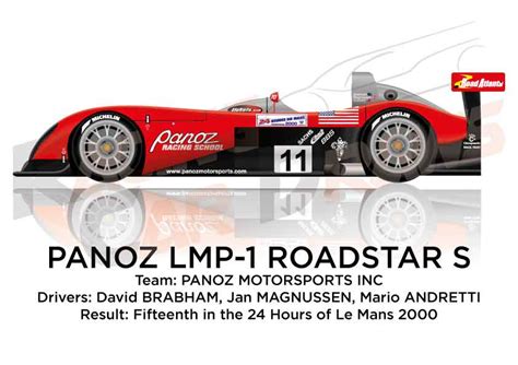 Panoz LMP-1 Roadstar S n.11 fifteenth at the 24 Hours Le Mans 2000