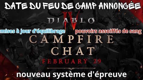 RETOUR DU POUVOIR VAMPIRIQUE Gauntlet ET Nouvelle épreuve Diablo 4 Feu