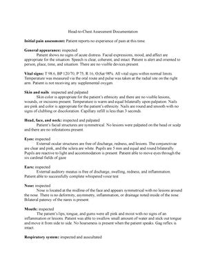 NR 302 Week 6 Edapt Respiratory NR 302 Edapt Week 6 Respiratory