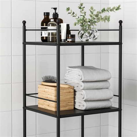 ИКЕА FROSJON стеллаж, 40x96 см, черный - 705.749.00 купить в Минске