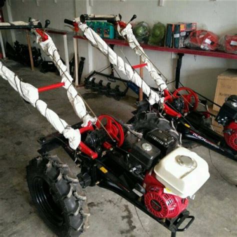 Jual Traktor Bajak Sawah Quick Capung Metal Engine Honda GP200 Siap