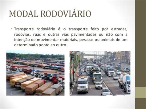 Modal Rodoviário