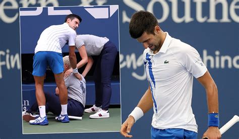 Watch Novak Djokovic Disqualified From Us Open After Hitting Line