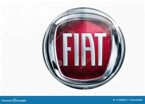 Fiat Logo Editorial Image 19258532