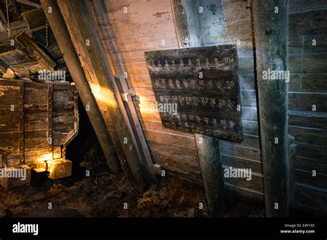 Bellevue Underground Mine Tour Stock Photo - Alamy