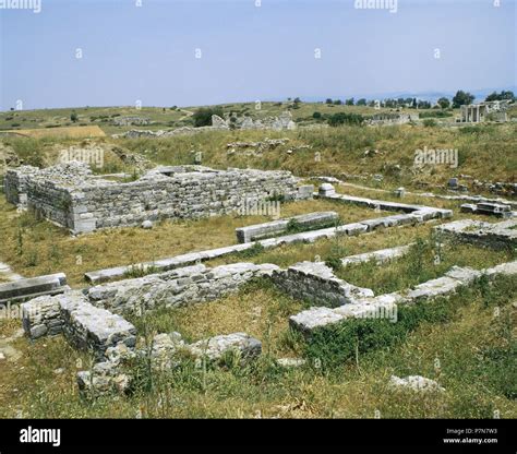 Turkey. Troy. Ruins Stock Photo - Alamy