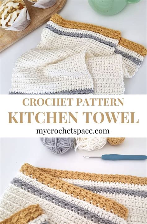 Crochet Kitchen Towel Pattern Free Free Crochet Pattern Craftorator