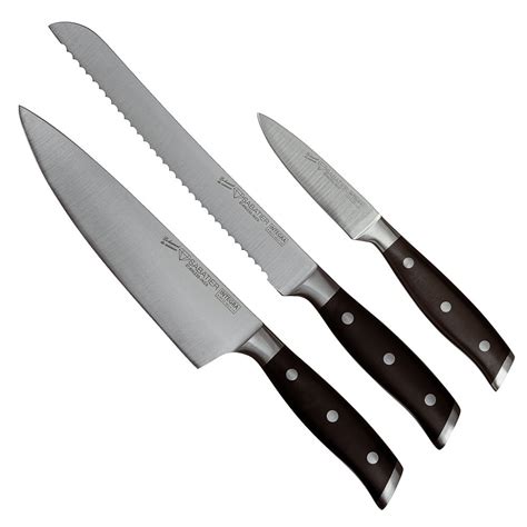 Sabatier Integra Knife Set 3 Piece Extra Sharp Sharpened Knivesworldeu