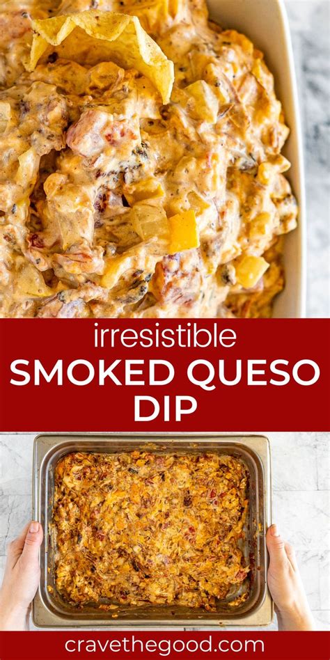 Fire Up The Smoker This Easy Smoked Queso Dip Is The Best Smoked Snack You Ll Make On Your Pell