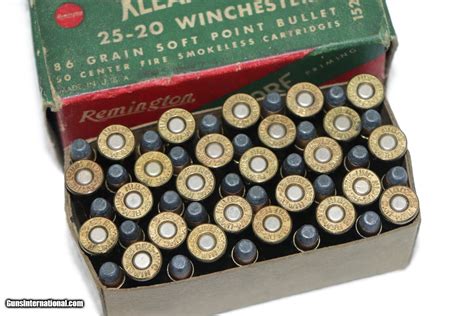 Remington Kleanbore 25 20 Win 86 Gr SP 50 Rds For Sale