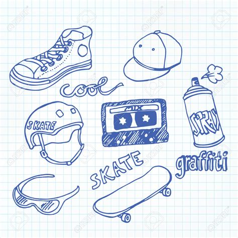 Graffiti Skateboard Drawing At Getdrawings Free Download