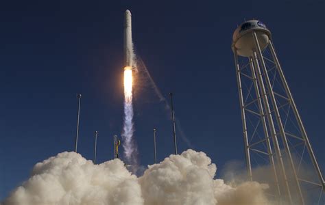 Photos Antares Rocket Blasts Off From Virginia Spaceflight Now