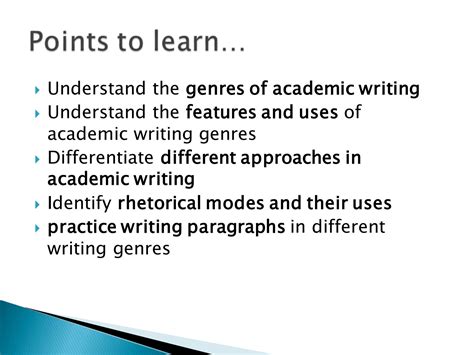 Solution Unit Ii Genres And Types Of Academic Writing Studypool