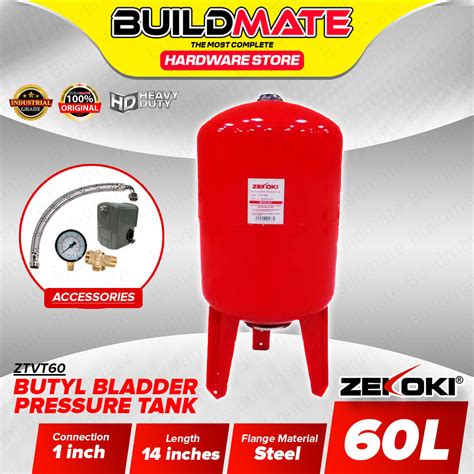 Buildmate Zekoki Butyl Bladder Pressure Tank L L Steel Flange