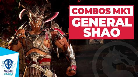 Combos Do General Shao Mortal Kombat 1 Ft Guiexceptional Youtube