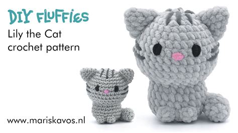 Lily The Cat Amigurumi Video Tutorial Easy Free Crochet Pattern For