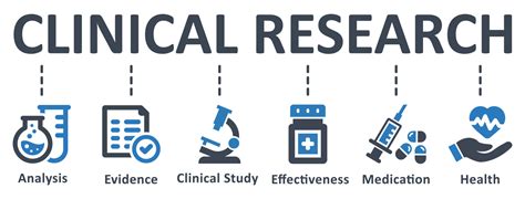 icono de investigación clínica ilustración vectorial clínica