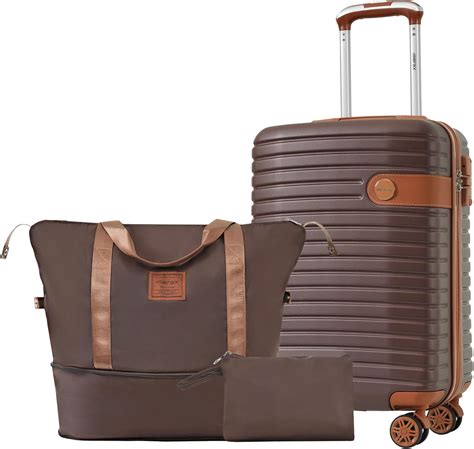 Amazon Merax Luggage Sets Piece Carry On Luggage X X