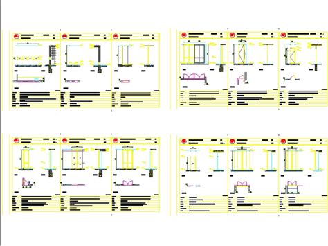 Planillas De Aberturas En AutoCAD Descargar CAD 647 65 KB Bibliocad