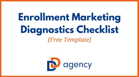 Enrollment Marketing Diagnostics Checklist