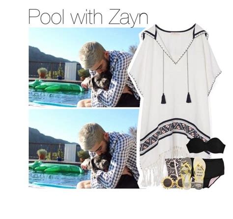 Pool With Zayn By Talitastyles Liked On Polyvore Featuring Tory Burch