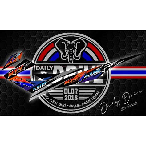 SUZUKI RAIDER 150 CARB REBORN STOCK DECAL MTV X AUN DESIGN Shopee