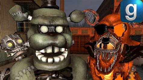 Gmod Fnaf Dreadbear And Grim Foxy Youtube