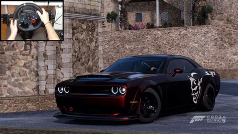 Hp Dodge Challenger Srt Demon Forza Horizon Gameplay Logitech