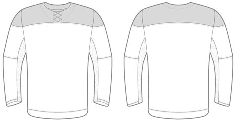 Free Printable Hockey Jersey Template - Printable Templates Free