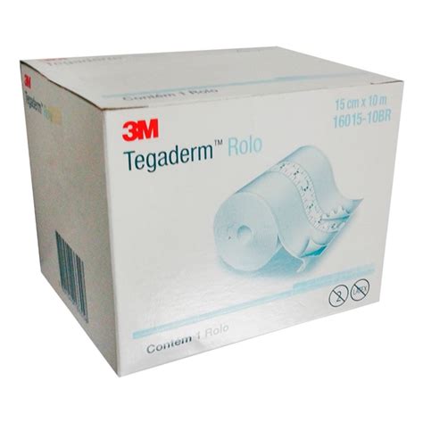 Tegaderm Rolo Filme Transparente 15cm X 10m 3M 16015 10BR