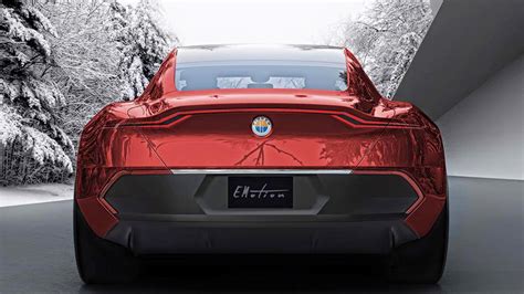 Fisker Emotion Mile Luxury Electric Car New Teaser Photo Released