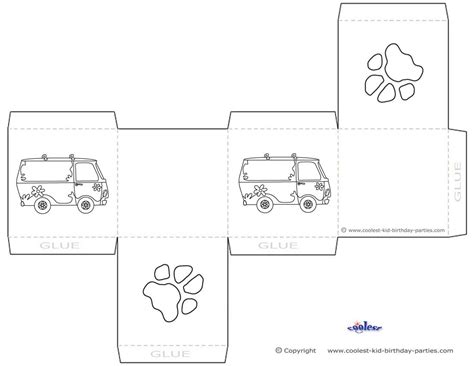 Scooby Snacks Box Printable - Printable Word Searches