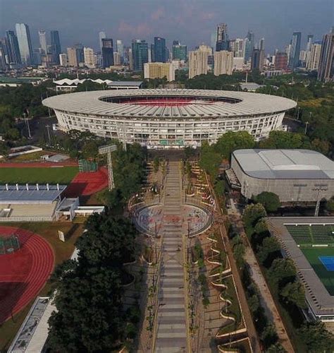 Gelora Bung Karno Stadium in Indonesia 🇮🇩 Capacity 77,193.