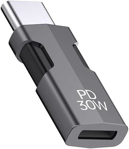 محول توصيل طاقة 30 واط لايتنينج انثى الى USB C ذكر لايفون 15 15 برو 15