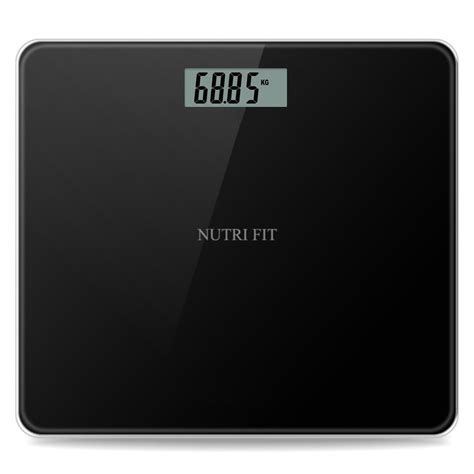 Nutri Fit Digital Bathroom Scale For Body Weight Bath Scale For