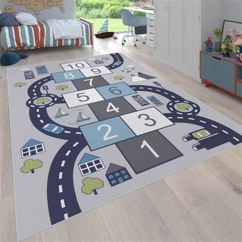 Tapis pour enfants Tapis de jeu pour chambres d enfants Boîtes