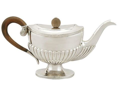 Dutch Silver Teapot Antique 1829 Silver Teapot Antique Teapot Tea