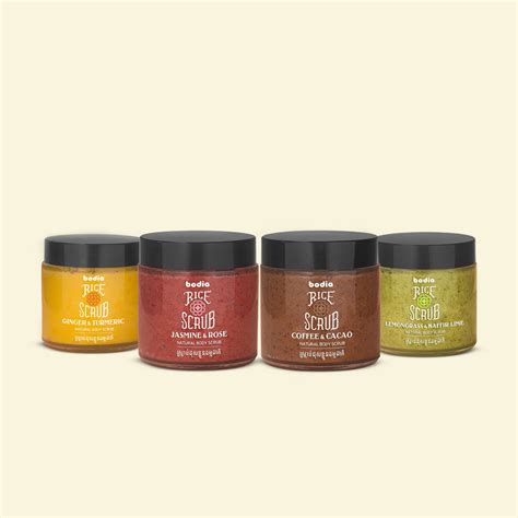 Body Rice Scrub – Bodia Apothecary