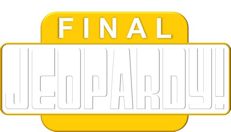 Final Jeopardy! Logo (2000-01) by Dadillstnator on DeviantArt